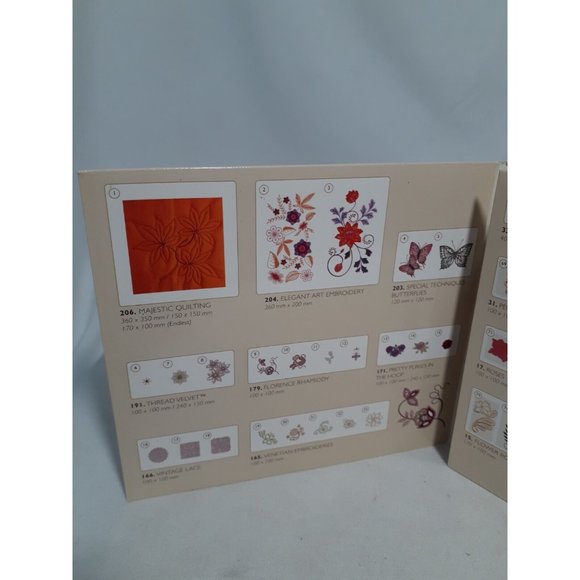 Husqvarna Viking 5D BONUS DESIGNS- 75 designs, Several Collections Represented - Picture 4 of 8